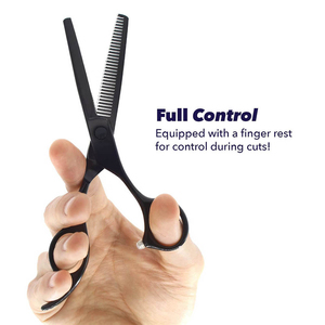 Juego de tijeras de peluquería de uso profesional para uso doméstico, maquinilla de afeitar para corte de pelo de peluquero, Kit de cortadora de pelo, punta de hoja afilada - Product Image 4