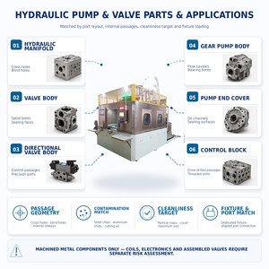Équipement de nettoyage rotatif électrique personnalisé pour soupapes de pompes hydrauliques, pièces de haute pureté, <span class=keywords><strong>machine</strong></span> de nettoyage de moteurs OEM ODM - Product Image 3