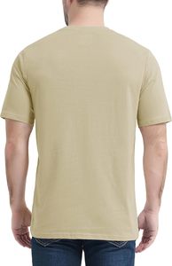 Venta al por mayor hombres Camiseta corta personalizada nuevo diseño de buena calidad Algodón suelto ajuste hombres camisetas - Product Image 3