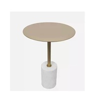 Table basse moderne en marbre pour salon, mobilier écologique fait main, couleur et taille personnalisables, logo décoratif sur mesure