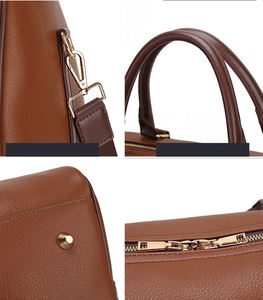 Nuevo producto de lujo de negocios Pu bolsa de lona de moda de gran capacidad bolso de equipaje bolsa de viaje - Product Image 4