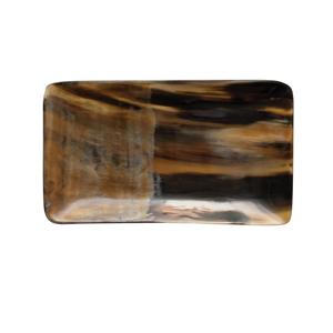 ถาดเสิร์ฟอาหารเขาควายแบบดั้งเดิมสำหรับบ้านและร้านอาหารถาดเสิร์ฟอาหารทรงสี่เหลี่ยมผืนผ้าขนาดกำหนดเองได้ - Product Image 1