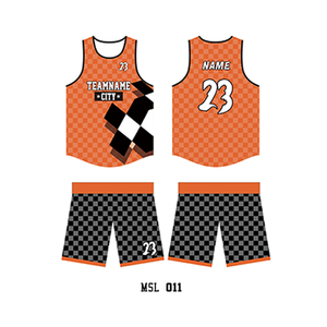 Tenues de basketball complètes personnalisées pour hommes – Impression numérique orientée équipe, 100 % polyester, séchage rapide, antibactérien - Product Image 1