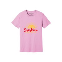 T-shirt en tissu 100 % coton pour femme, thèmes de gentillesse, numérique, 160-180 GSM, 12 couleurs disponibles, logo personnalisable, design