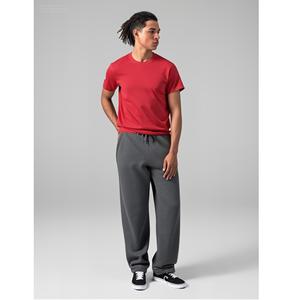 Ajuste regular 95% algodón 5% Spandex manga corta liso 4 vías Algodón elástico OEM/ODM producción hombres camiseta - Product Image 1