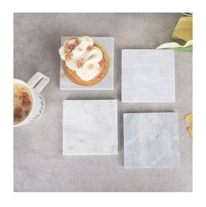 Napperons de table en placage de bois et panneau de charbon de bois en feuille de pierre de style design moderne sous-verres tapis et coussinets - Product Image 3