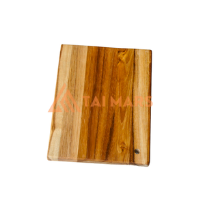 Planche à découper en bambou au design naturel au meilleur prix, bloc à découper en bois d'acacia et de teck pour la cuisine - Product Image 4
