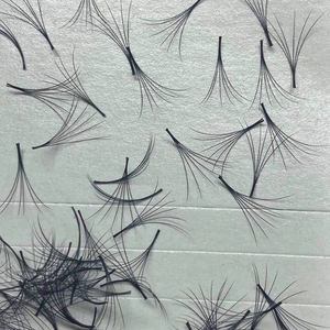 Extensiones de Pestañas 6D Pre-fabricadas Hechas a Mano Profesionales, Pestañas Sintéticas CC Fáciles de Usar, Maquillaje de Belleza Diaria, Empaque Nhu Eyelash - Product Image 1