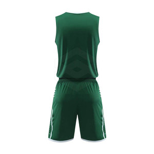 Tenues de basket-ball d'été respirantes personnalisées - 100% polyester, vêtements de sport pour équipe et club avec impression de logo personnalisé - Product Image 3
