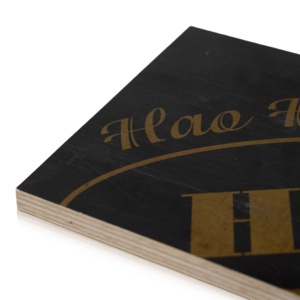 Contrachapado de película trasera de 4X8 pies y 18mm de la mejor calidad 6-8 veces reutilizable E1 construcción estándar directa de la fábrica de Vietnam - Product Image 1