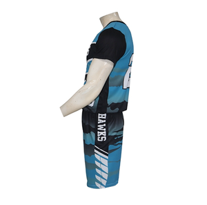 Tenues de football américain 7v7 haut de gamme, respirantes, unisexes, pour adultes, ensembles de vêtements de sport d'équipe, imprimées par transfert thermique, personnalisables - Product Image 5