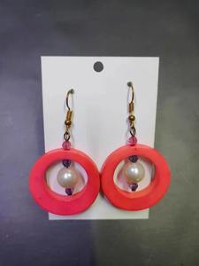 Ensemble collier et boucles d'oreilles pendantes en résine faites à la main élégantes pour femmes, pour les fêtes et les tenues décontractées, boucles d'oreilles en résine, moule pour boucles d'oreilles en résine - Product Image 5