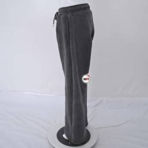 High <b>Waist</b> Women Flare Pants <b>with</b> Custom Logo <b>Trousers</b> for Casual Streetwear Fashion Custom Logo <b>Men</b> Cotton Shorts <b>Elastic</b> - Product Image 4