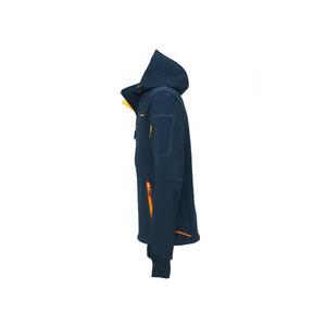 Chaqueta Softshell para mujer de color azul profundo, cómoda y elegante, de estilo, para el espacio de la mujer, de la moda, de la talla del espacio - Product Image 4