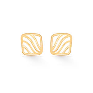 Luxury Gold-Plated <b>Pearl</b> & Diamond Geometric <b>Necklace</b> <b>Set</b> for Wedding Party Engagement - Product Image 3