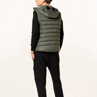 Gilets Matelassés Homme de Haute Qualité, Sans Manches à Capuche, Vêtements Tendance, Doudounes Homme Personnalisables, Hiver OEM