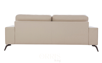 Canapé moderne, durable et confortable pour salon, avec structure en bois de pin et tissu beige, idéal pour appartement, villa, bureau à domicile, salle à manger, hôtel