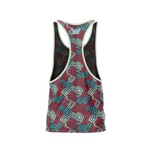 เสื้อกล้ามสำหรับผู้ชายเสื้อแขนกุดวิ่งผ้าแห้งเร็วพิมพ์ลาย - Product Image 2