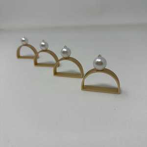 Ronds de serviette, ronds de serviette en rotin, ronds de serviette en osier, décor de table - Product Image 4