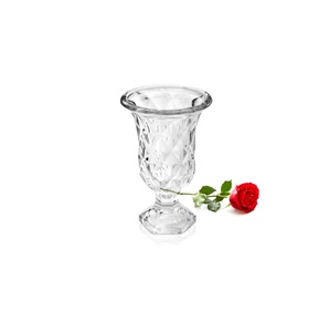 Jarrón Decorativo de Hierro con Diseño Floral Costero para Clientes Internacionales, Arreglos Florales Elegantes - Product Image 1