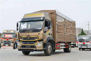 Camion de transport de marchandises Euro 3 6X4 d'occasion 2020, 10-15 tonnes, transport d'animaux, diesel, bon état, conduite à gauche - Product Image 6