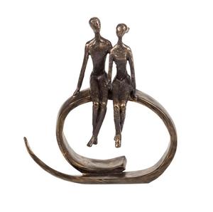 Escultura contemporánea de aluminio fundido que muestra un diseño refinado, un equilibrio creativo y un impacto estético duradero. - Product Image 4