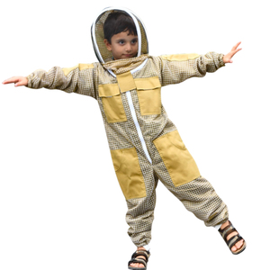 ชุดสูทเลี้ยงผึ้งสำหรับเด็กเสื้อผ้าเพื่อความปลอดภัยน้ำหนักเบาและสวมใส่สบาย - Product Image 2