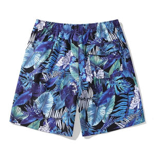 Short de style nouveau pour hommes 100% polyester tissu doux imprimé sur mesure pour l'été vêtements de plage écologique en gros - Product Image 6