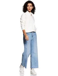 เสื้อสเวตเตอร์คอปกคอกลมผ้าคอตตอนโอเวอร์ไซส์สำหรับผู้หญิงเสื้อสวมหัวแขนยาวเสื้อสวมหัวขนาดใหญ่สำหรับฤดูหนาว - Product Image 5