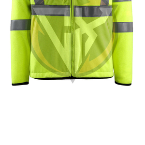 Chaqueta de seguridad personalizada de alta visibilidad con logotipo reflectante de buena calidad chaqueta de seguridad personalizada - Product Image 3