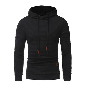 Sudaderas vaqueras de alta calidad para hombre, ropa de calle Unisex informal, jersey con logotipo bordado, sudaderas con capucha en blanco personalizables al por mayor - Product Image 2