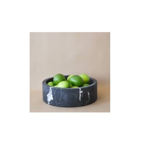Último cuenco de mármol, cuenco redondo de mármol de fábrica al por mayor con soporte de latón, cuenco de mármol para venta personalizada - Product Image 3
