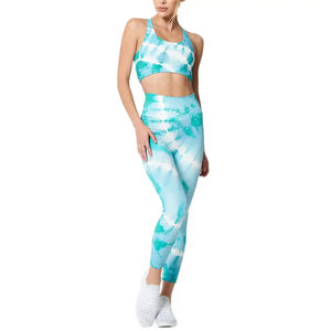 Leggings Deportivos de Cintura Alta Elástica para Mujer, Transpirables, de Secado Rápido, con Spandex/Poliéster, para Yoga y Gimnasio - Product Image 6