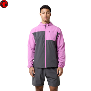 Nylon Tracksuit for Men <b>Zip</b> <b>up</b> Custom Lightweight Windbreaker Shorts Set Two Piece Blank Loose Fit Summer <b>Jacket</b> Short Sets - Product Image 5