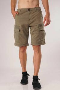 Pantalones Cortos Cargo Casuales de Verano para Hombre 2023, Transpirables, Ecológicos, de Secado Rápido, Duraderos, 100% Algodón, Sólidos, con Múltiples Bolsillos, para Correr - Product Image 5