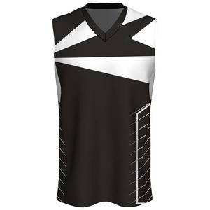 Camiseta de baloncesto de la mejor calidad con logotipo personalizado último diseño bordado personalizado camisetas de baloncesto en blanco al por mayor - Product Image 1