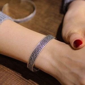 Pulsera de Filigrana Hecha a Mano de 4 Hileras, Plata de Ley 925, Estilo Encantador y Fino - Product Image 1