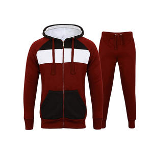 Survêtement de sport élégant pour homme avec veste zippée, poches avant, design bicolore / Survêtement de course durable pour homme 2026 - Product Image 5