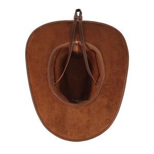 Sombrero de Vaquero de Cuero al por Mayor, Unisex, Clásico, Occidental, Hecho a Mano, Informal, para Exteriores, con Cuero Genuino de Primera Calidad - Product Image 2