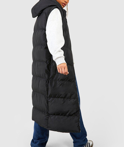 Nuevo Abrigo Largo Acolchado con Capucha para Mujer, Chaqueta de Plumón con Cierre Doble, Abrigo Largo Acolchado para Mujer - Product Image 6