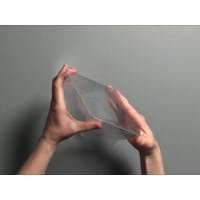 Disposable Clear PET Plastic Gift Boxes for Pop Closed Bottom Rectangular Square for Makeup Packaging Candles Electronic - Product Image 1