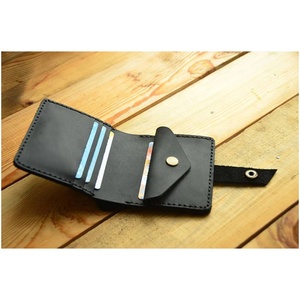 Porte-monnaie personnalisé en cuir véritable avec fonction RFID Cadeau de Saint-Valentin pour lui son LCR-0086 porte-carte pour femmes hommes - Product Image 4