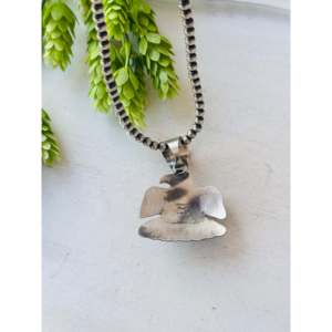 Chimney butte palomino variscite & จี้เงินธันเดอร์เบิร์ด-เครื่องประดับสะสมทางวัฒนธรรม - Product Image 4