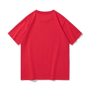 Vente directe en usine de t-shirts en coton pour hommes et femmes, impression de t-shirts avec logo personnalisé OEM, t-shirts avec texte et logo personnalisés - Product Image 1