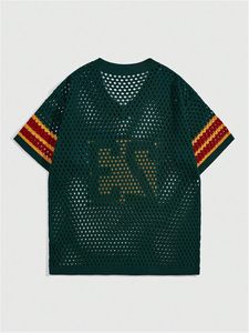 เสื้อยืดผ้าฝ้ายถักแขนสั้นสำหรับผู้ชายพิมพ์ลายตัวอักษรกราฟิกสำหรับสตรีทแวร์ออกแบบได้ตามต้องการฤดูร้อน - Product Image 2