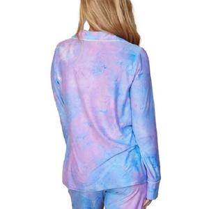 Conjunto de pijama personalizado de la mejor calidad al por mayor, conjunto de tirantes finos de seda satinada para mujer, ropa de dormir de marca personalizada - Product Image 3