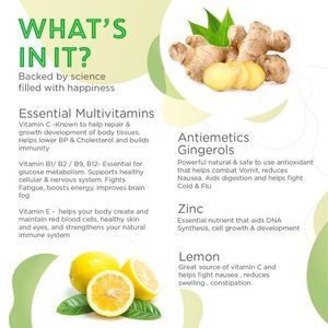 Nausea Relief Oral Strips with Fast-Acting Natural Soothers for Morning Sickness Travel Sickness and Digestive Discomfort - Product Image 3