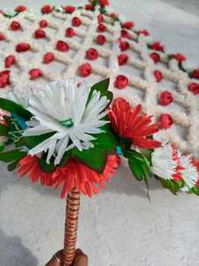 Elegante jazmín y peonía nupcial entrada Chadar Floral borde dosel con perlas rosas indio pakistaní bodas nupcial entrada Chadar - Product Image 6