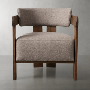 เก้าอี้พักผ่อนสีธรรมชาติสุดหรูทันสมัยสำหรับบ้าน ห้องนอน อพาร์ทเมนต์ โรงแรม ห้องนั่งเล่น โรงยิม โรงเรียน วิลล่า เฟอร์นิเจอร์สไตล์พักผ่อน - Product Image 2