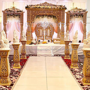 Latest Design Wedding Hand <b>Carved</b> Wooden Mandap Manufacturers High DemandGujrati Wedding Soild <b>Wood</b> Mandaps <b>Sale</b> Australia - Product Image 3